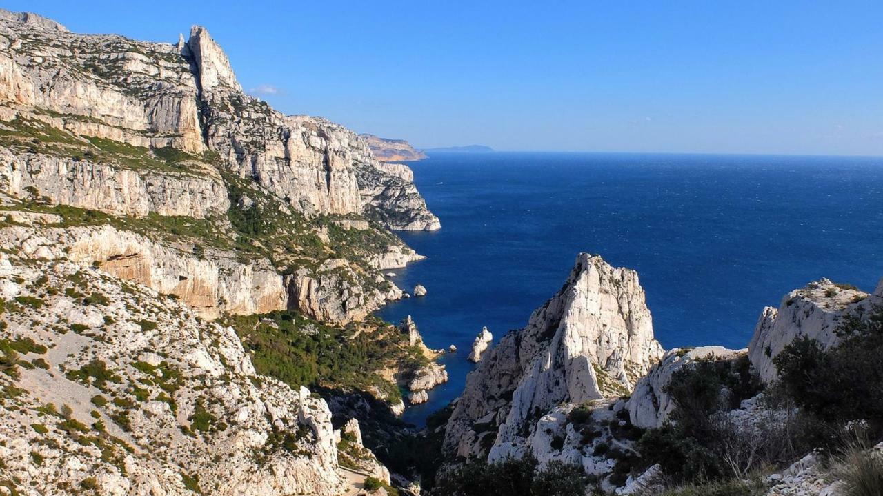 Les Barques, Vue Splendide Sur Le Port De Cassis Appartement Buitenkant foto