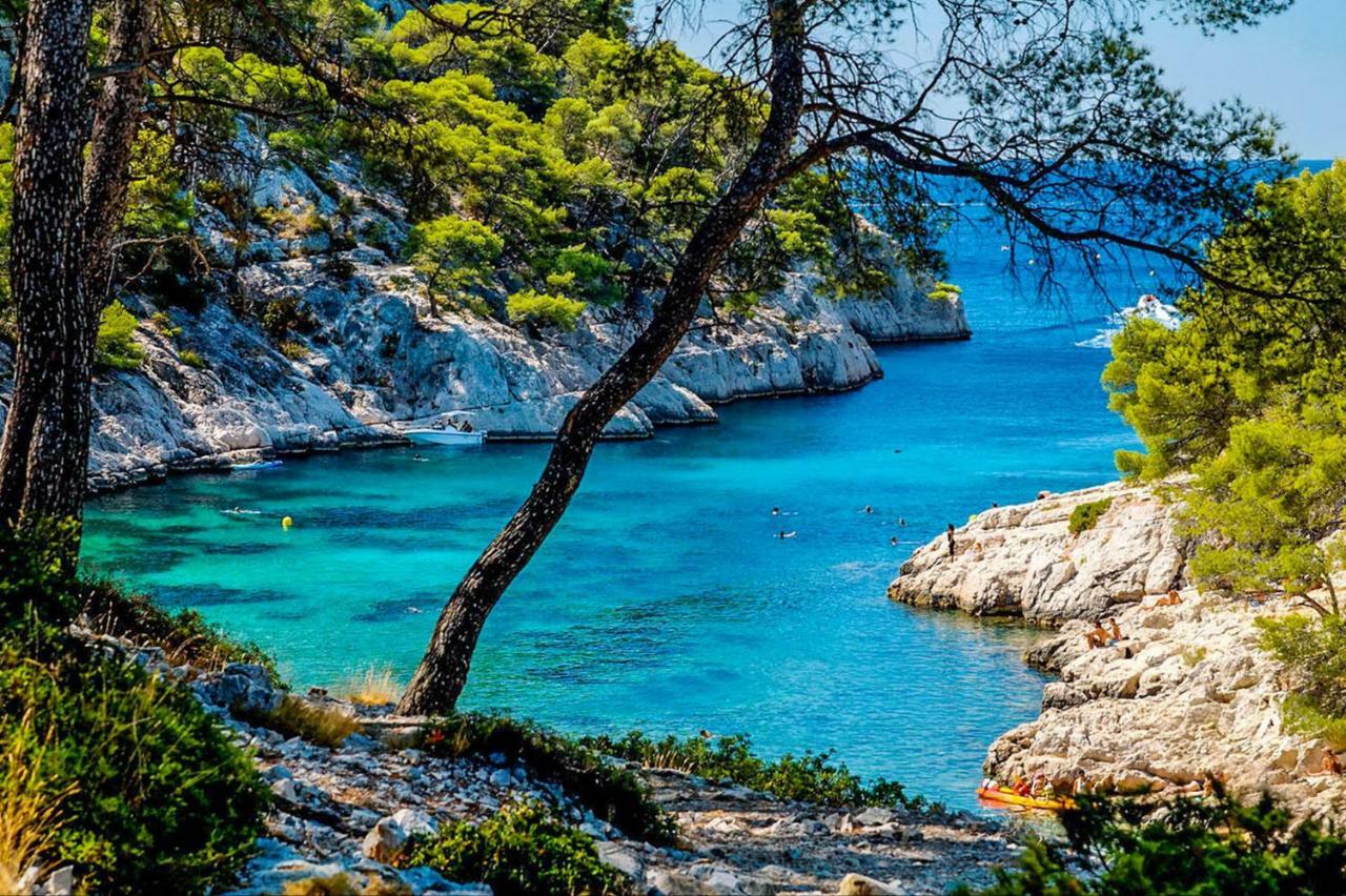 Les Barques, Vue Splendide Sur Le Port De Cassis Appartement Buitenkant foto