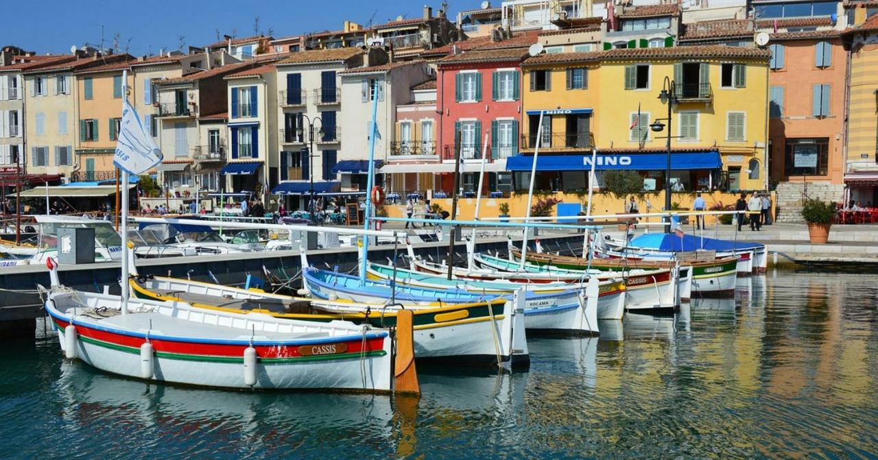 Les Barques, Vue Splendide Sur Le Port De Cassis Appartement Buitenkant foto